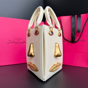 Schiaparelli Face Bag Blue Croc
