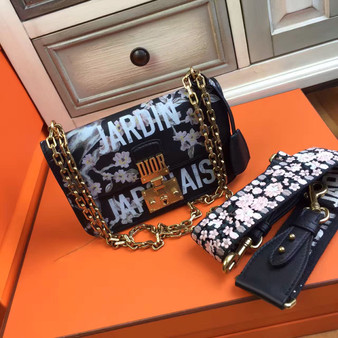 Christian Dior  "DIORADDICT" FLAP BAG Jardin Japonais Limited Edition 