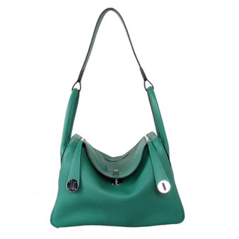Hermes U4 Vert Vertigao  Lindy 30 Togo Palladium Hardware