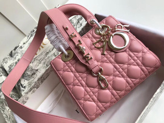 Christian Dior MY ABCDIOR LAMBSKIN BAG Pink Christian Dior MY ABCDIOR LAMBSKIN BAG Pink