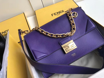  Fendi KAN U LARGE Purple 