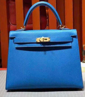 Hermes Mykonos Kelly 25 cm Epsom Gold Hardware Hermes Mykonos Kelly 25 cm Epsom Gold Hardware