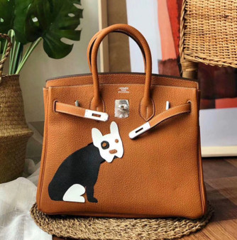 HERMES Gold Togo HAC Birkin 32 Limited Edition for Dog's Year 2018  HERMES Gold Togo HAC Birkin 32 Limited Edition for Dog's Year 2018