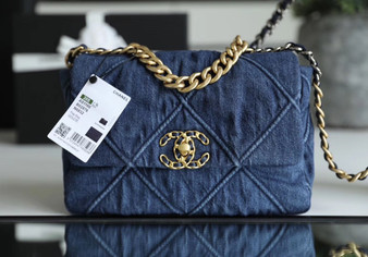 Chanel Denim 19 Flap Bag