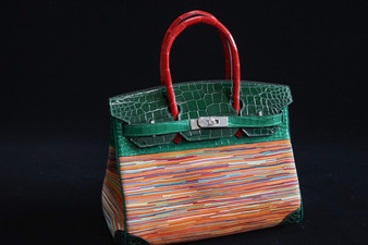 Hermes Niloticus Crocodile  Vibrato Leather BIRKIN 30CM Multiple color III 