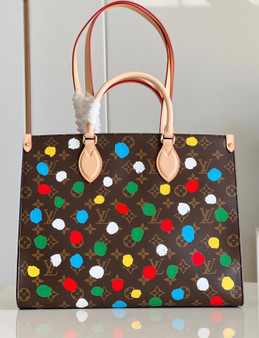 Louis Vuitton M46379 LV x YK OnTheGo MM Louis Vuitton M46379 LV x YK OnTheGo MM