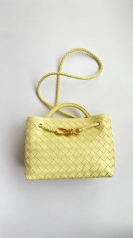 Bottega  Veneta Small Andiamo Bag Ice Cream