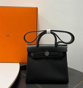 Hermes Herbag 21 Zip black