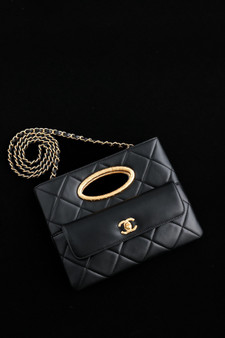 Chanel Lambskin Clutch AW2024