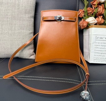 Hermes Kelly Sport Bag Gold