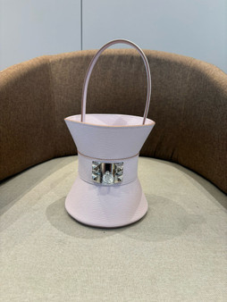 Hermes Mini Medor bag Mauve Pale