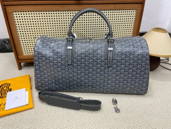 Goyard Boston 50 bag Grey
