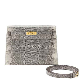 Hermès Ombre Salvator Lizard Kelly Danse II Gold Hardware