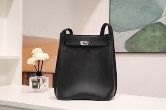 Hermès So Kelly Mini 18:  Black Swift Leather