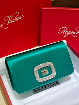 Roger Vivier Viv' Choc Mini Clutch