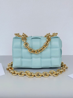 Bottega Veneta Chain Cassette - Ice Blue