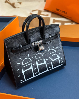 Hermès Birkin 20 Faubourg – "The Midnight Edition" (En Desordre Style)