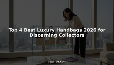 Top 4 Best Luxury Handbags 2026 for Discerning Collectors
