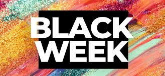 Once a year BLACK WEEK SHOPPING!