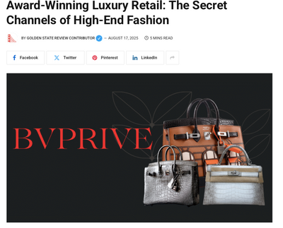 Award-Winning Luxury Retail: The Secret Channels of High-End Fashion