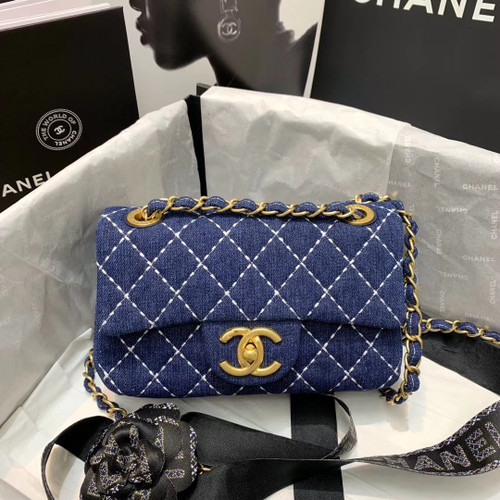 chanel 19 denim