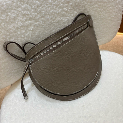 Hermes Petite Course bag Etoupe 