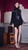 Dsquared2 Black Leather Coat