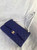 Chanel Reissue 2.55 Flap Bag size 227 in Blue Caviar Leather 