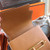 Hermes Gold Evercolor Calfskin Mini Roulis Bag