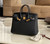 Hermes Black Birkin 25cm Togo Gold Hardware
