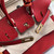 Hermes  Q5 Rouge Birkin 25cm Epsom Gold Hardware