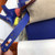 Hermès 7T Blue Electric Mini Kelly Pochette Epsom leather Gold hardware