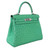Hermes 6W Menthe Kelly Bag 28cm KK Ostrich Leather Palladim Hardware