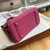 Hermes L3 Rose pourpre  Birkin Bag 25cm KK Ostrich Leather Gold Hardware