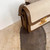 Celine LARGE TRIOMPHE BAG IN TEXTILE AND NATURAL CALFSKI 