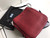 Prada Margit leather shoulder bag Red