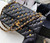 Chanel Black Leather Medium Classic 18K Gold Charms Double Flap Bag