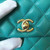 Chanel Mini Coco Handle Bag with Calfskin Handle Green