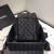 Chanel DUMA LEATHER BACKPACK BLACK 