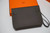  Hermes Kelly Depeches 25 Pochette Black Epsom Palladium Hardware