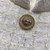 BALMAIN Short white tweed dress with gold-tone buttons and chains