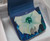 Hermès Limited Edition 2002 20cm "Sieste au Paradis” Blue Palladium Hardware