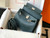 Hermes 2Q Vert Anglais Kelly Danse Bag Evercolour Leather Gold Hardware