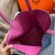 Hermes Double Sens Tote 30 Bleu Nuitl & Rose Pourpre 