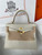 Hermes Craie Kelly 25 cm Swift Gold Hardware