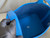 Hermès Picotin Cargo 18 Blue Frida Swift and Toile Canvas Palladium Hardware