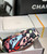 CHANEL 19 HANDBAG Printed canvas 2022 