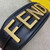 Fendi Fendigraphy Small Black leather bag