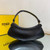 Fendi O'Lock Swing Camellia leather pouch