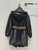 Louis Vuitton 1AAY2B MONOGRAM ACCENT GATHERED NYLON PARKA 
